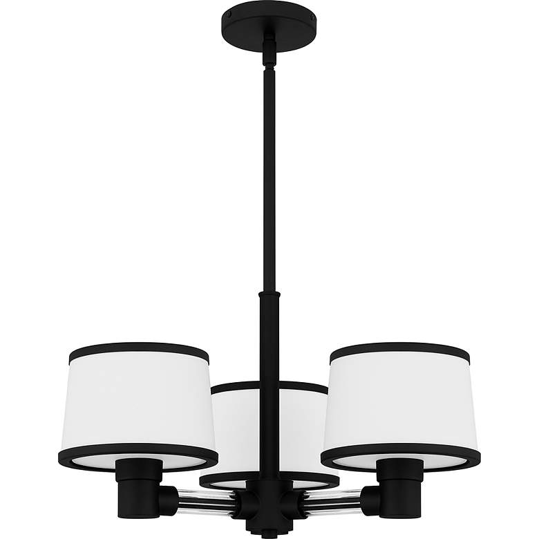 Image 3 Kylen 3-Light Matte Black Pendant more views