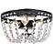 Kylie 10" Flush Mount In Black