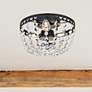1_Kylie 10" Flush Mount In Black