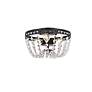 4_Kylie 10" Flush Mount In Black more views