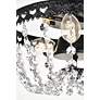 6_Kylie 10" Flush Mount In Black more views