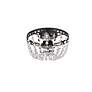 Kylie 10" Flush Mount In Black