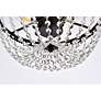 5_Kylie 12" Flush Mount In Black more views