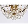 5_Kylie 12" Flush Mount In Brass more views