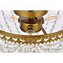 7_Kylie 12" Flush Mount In Brass more views