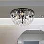 1_Kylie 14" Flush Mount In Black