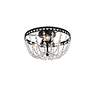 4_Kylie 14" Flush Mount In Black more views