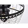 7_Kylie 14" Flush Mount In Black more views