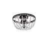 Kylie 14" Flush Mount In Black