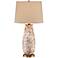Kylie Mother of Pearl Tile Vase Table Lamp