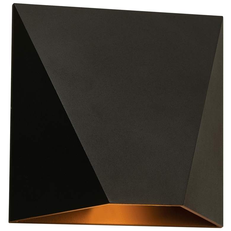 Image 1 Kylo 5" Black Outdoor Wall Sconce