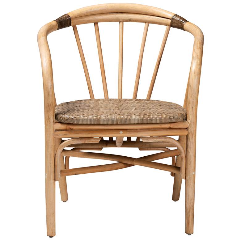Image 5 Kyoto Natural Brown Rattan Dining Chair more views