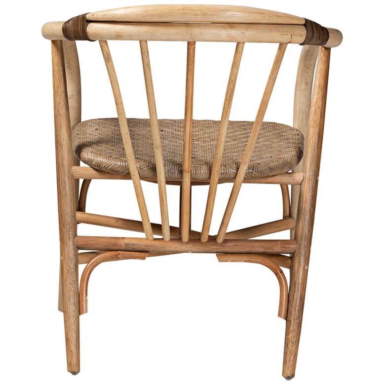 Image 7 Kyoto Natural Brown Rattan Dining Chair more views