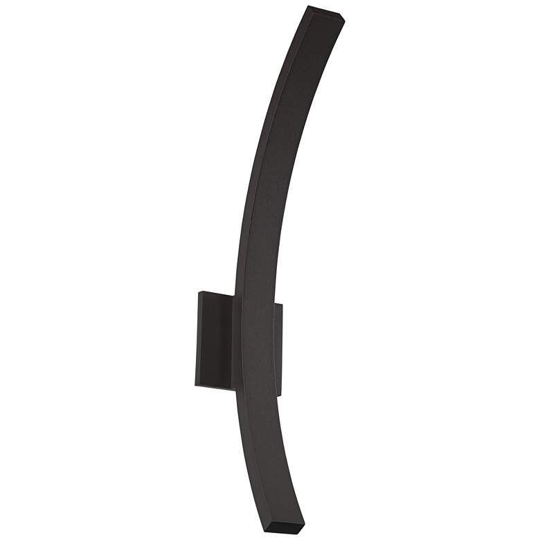 Image 1 L'Arc Grand 24"H Bronze 1580 Lumens LED Outdoor Wall Light