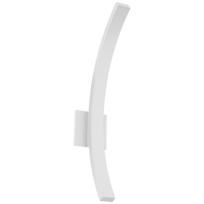 Image 1 L&#39;Arc Grand 24 inchH White 1580 Lumens LED Outdoor Wall Light