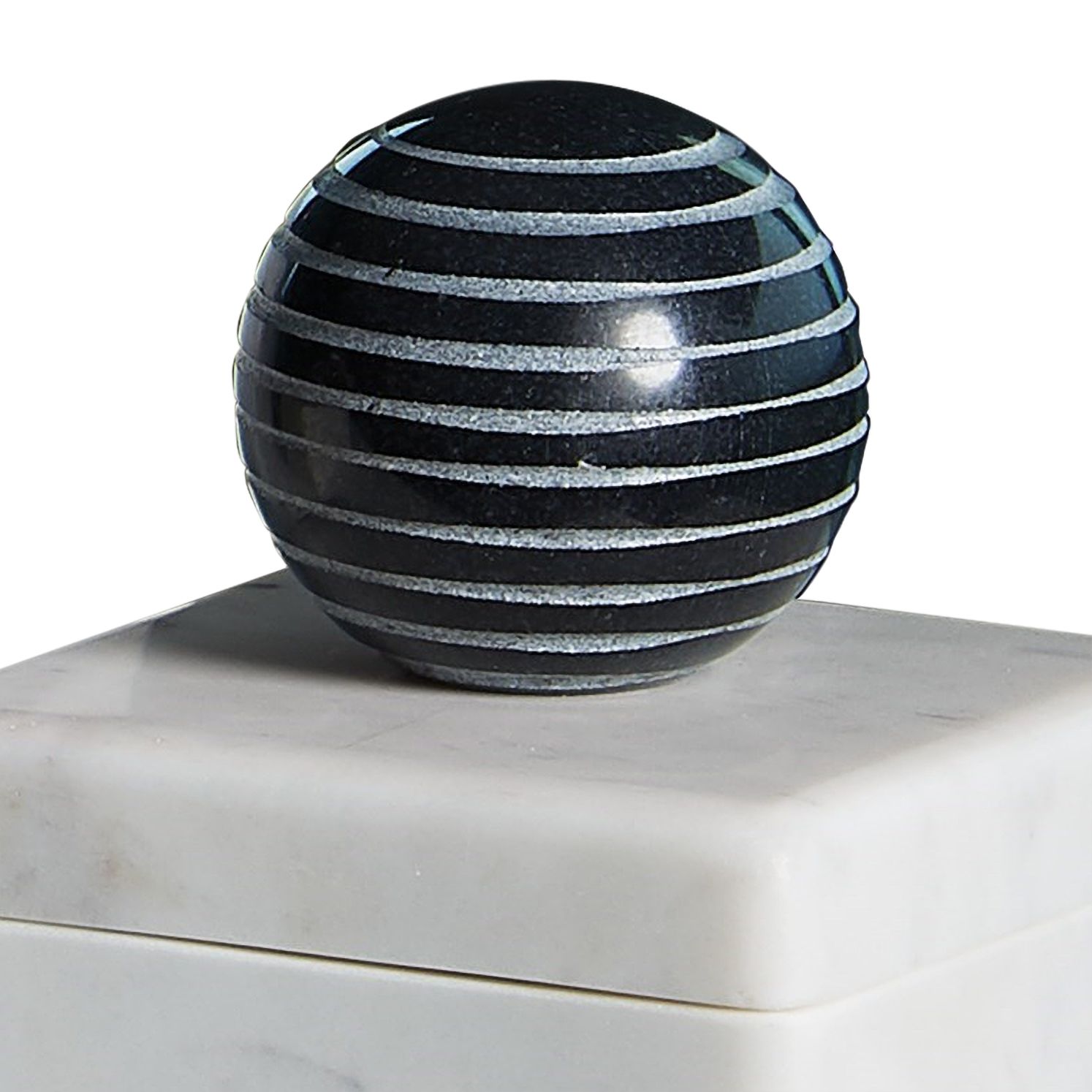 Image 2 La Boite White Marble Decorative Box more views