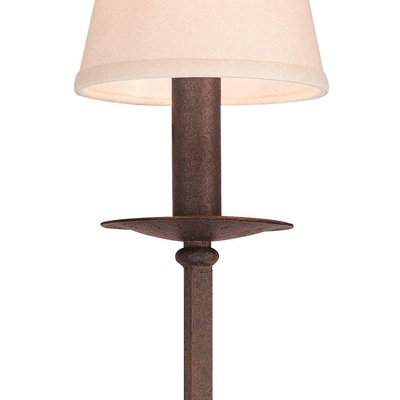 Image 4 La Brea Collection 14 1/2" Wide French Iron Sconce more views
