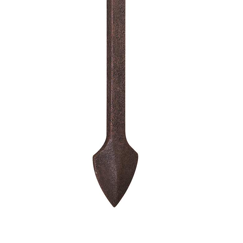 Image 5 La Brea Collection 14 1/2" Wide French Iron Sconce more views