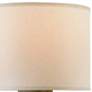 La Brea Slate Ceramic Cylinder Table Lamp