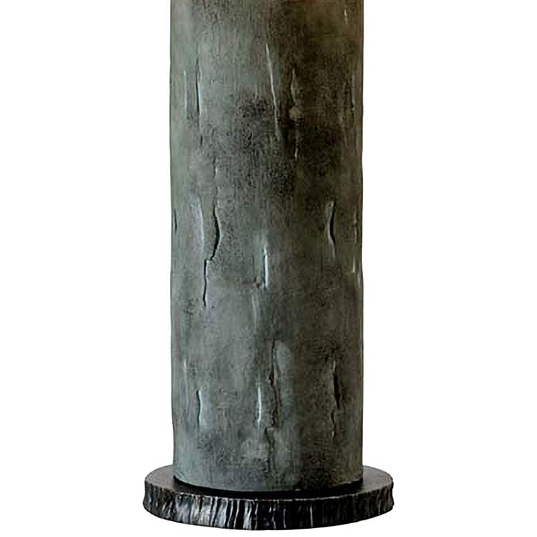 Image 3 La Brea Slate Ceramic Cylinder Table Lamp more views