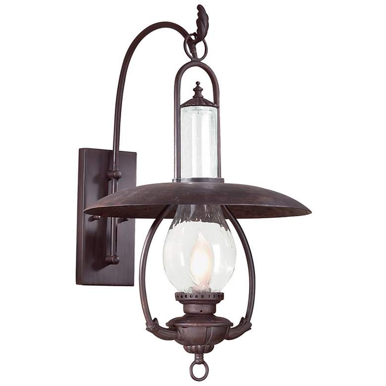 Image 2 La Grange Collection 26 1/2 inch High Outdoor Wall Lantern