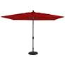 La Jolla 9 3/4-Foot Jockey Red Sunbrella Market Umbrella