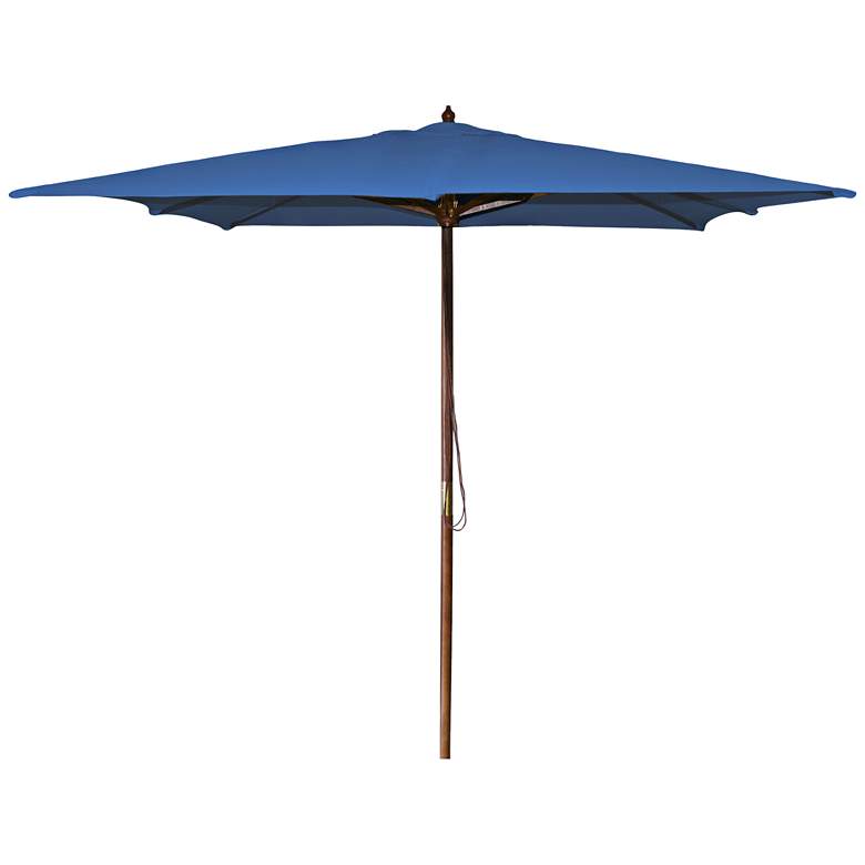Image 1 La Jolla Royal 8 1/2&#39; Wooden Square Market Umbrella