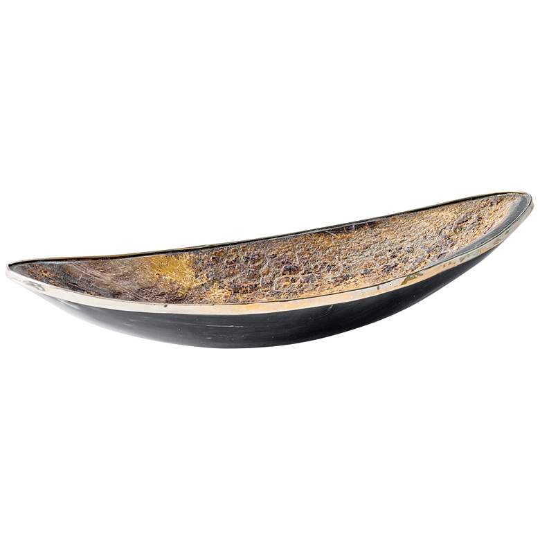 Image 1 LA Modern Elongated Natural Horn Decorative Dish