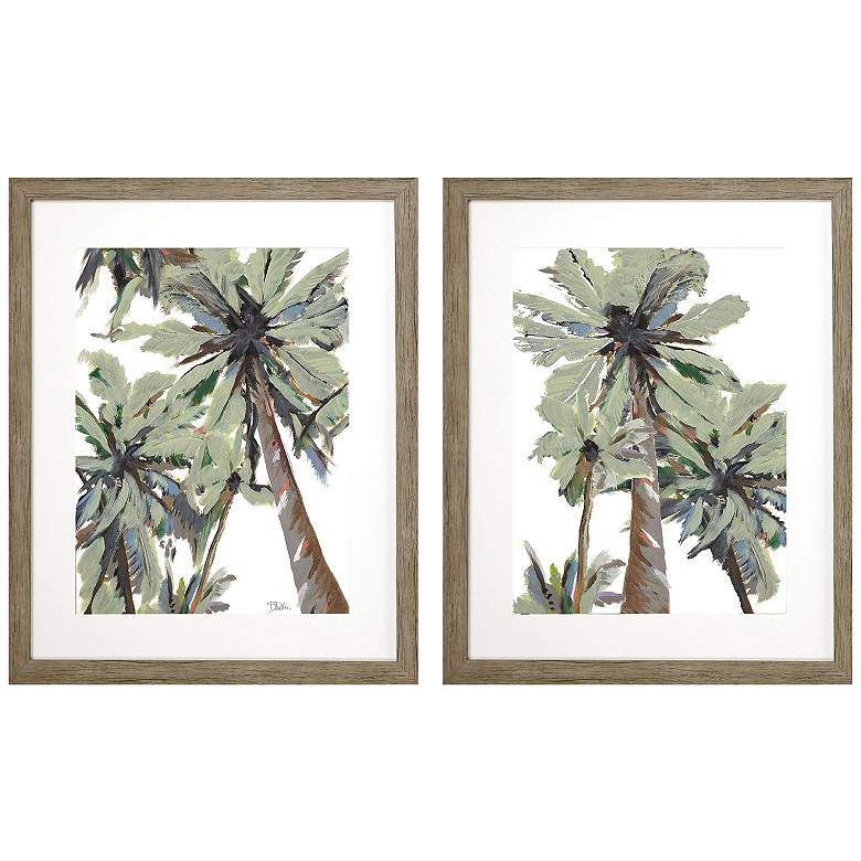 Image 1 La Palma 27"W x 33"H Framed Art Set of 2