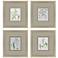 La Passerage I 21" Wide 4-Piece Framed Giclee Wall Art Set