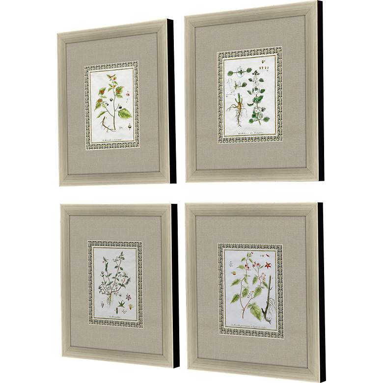 Image 5 La Passerage II 21" Wide 4-Piece Framed Giclee Wall Art Set more views