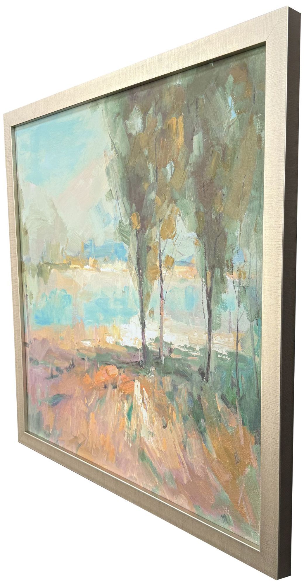 Image 2 La Riviere 37"W x 37"H Framed Art more views