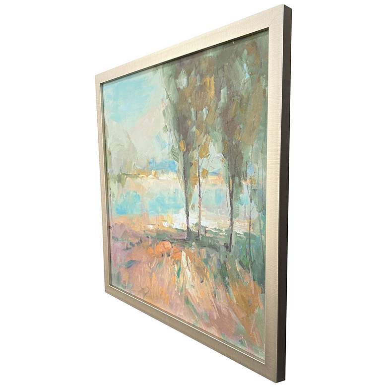Image 2 La Riviere 37"W x 37"H Framed Art more views