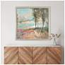 4_La Riviere 37"W x 37"H Framed Art more views