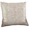 La Rochelle Floral Lace 20" Square Cotton Accent Pillow