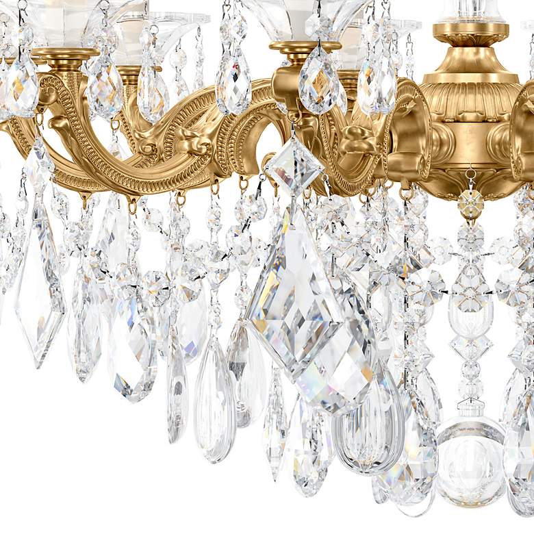 Image 4 La Scala 29.5"H x 28"W 10-Light Crystal Chandelier in Heirloom Go more views