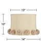 7_La Taupe Softback Drum Lamp Shade 13x14x10 (Spider) more views