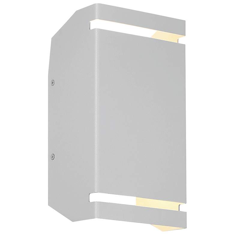 Image 1 La Vida Bi-Directional Tall Outdoor LED Wall Mount - Satin