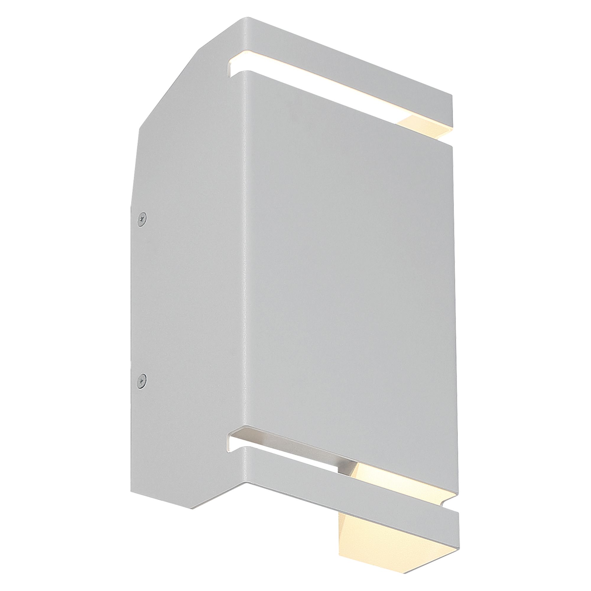 Image 4 La Vida Bi-Directional Tall Outdoor LED Wall Mount - Satin more views