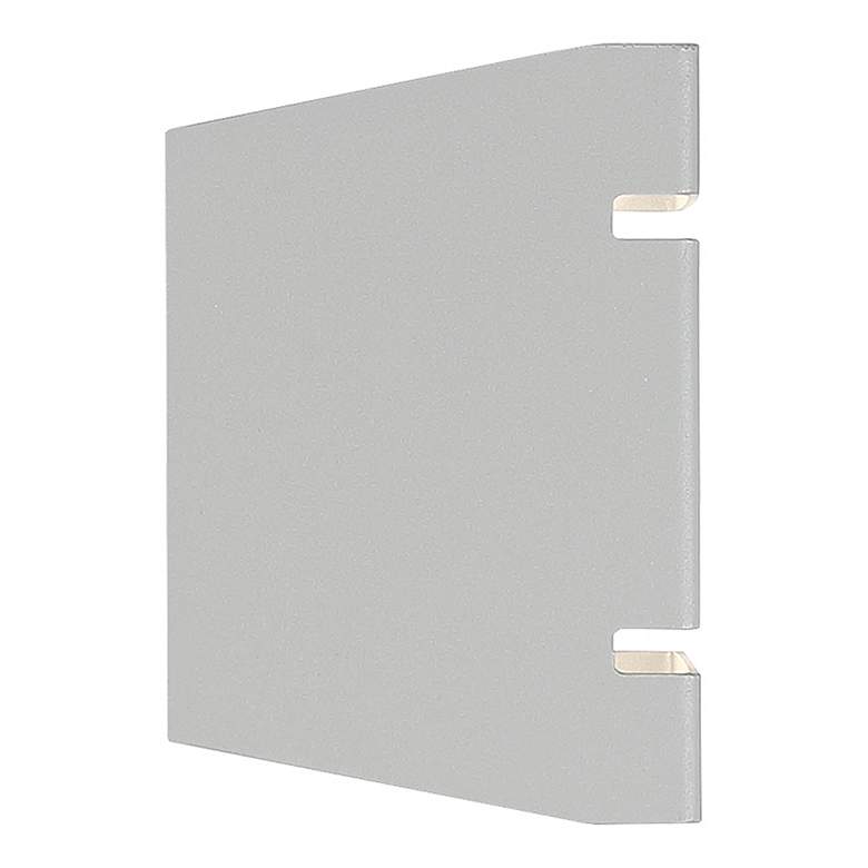 Image 3 La Vida Bi-Directional Wide Outdoor LED Wall Mount - Satin more views