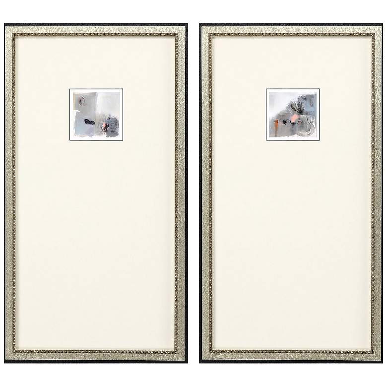 Image 1 La Vida de Bohemia 16"W x 30"H Framed Art Set of 2