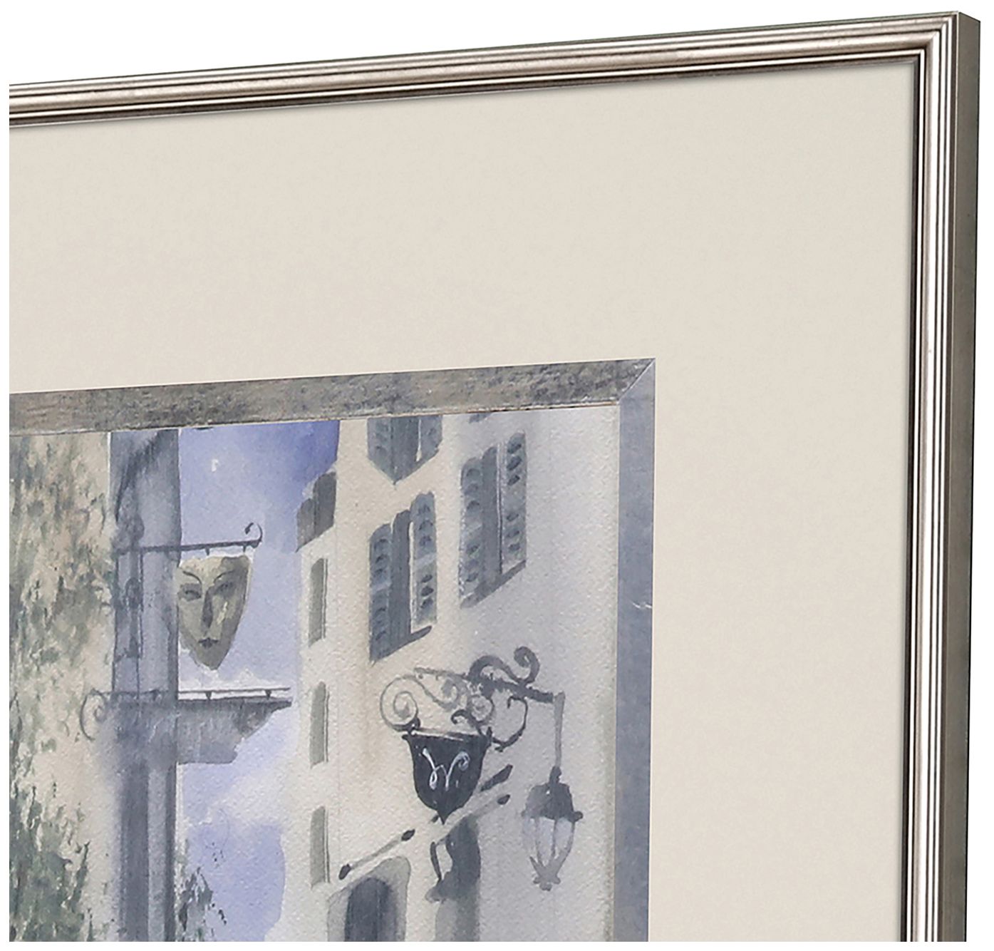 Image 3 La Ville I 16"W x 20"H Framed Art Set of 4 more views