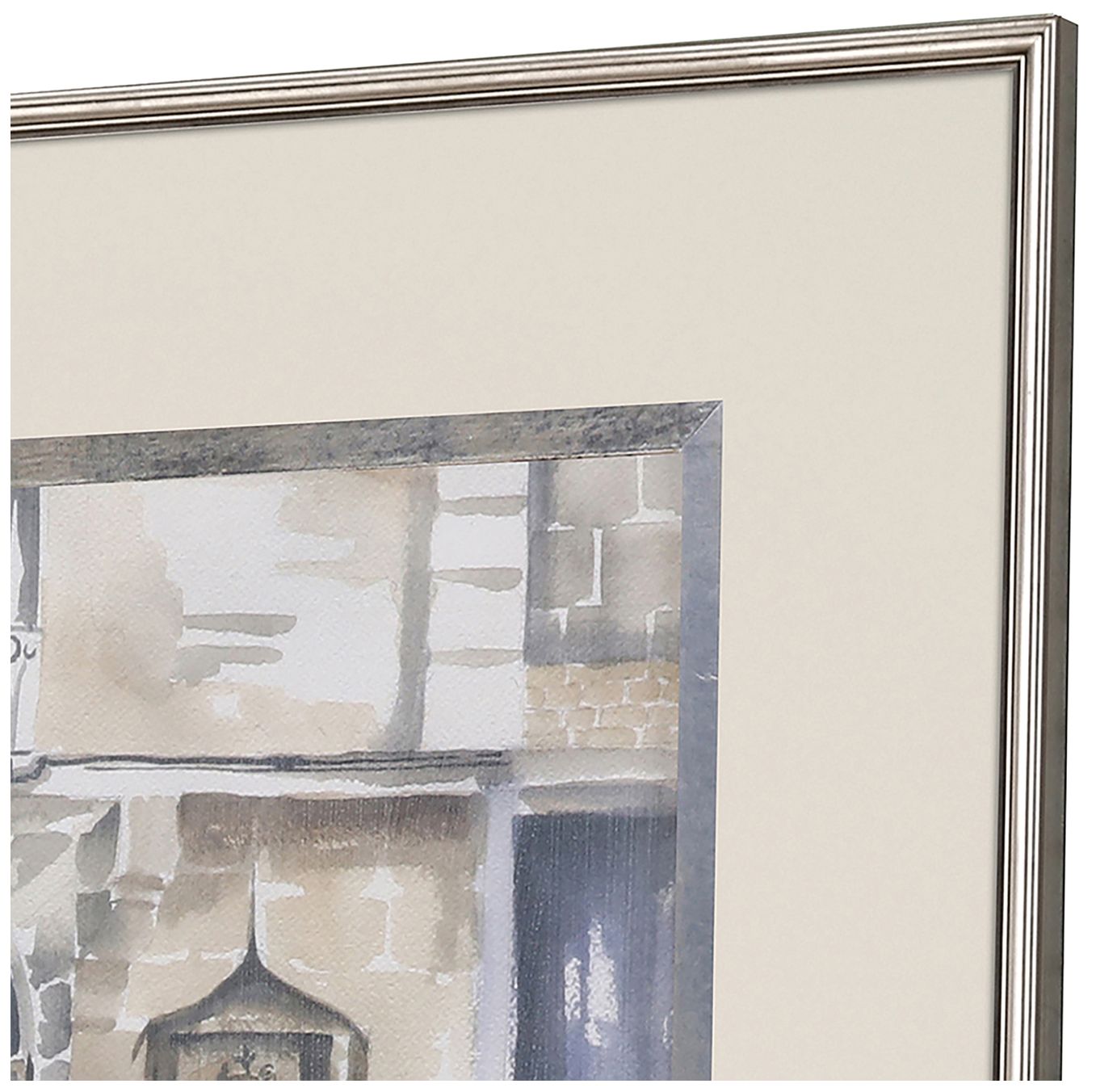Image 3 La Ville II 16"W x 20"H Framed Art Set of 4 more views