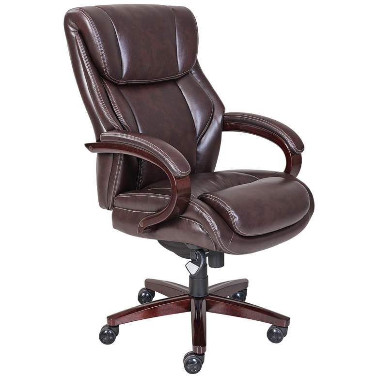 Image 1 La-Z-Boy&reg; Bellamy Coffee Brown Executive Office Chair