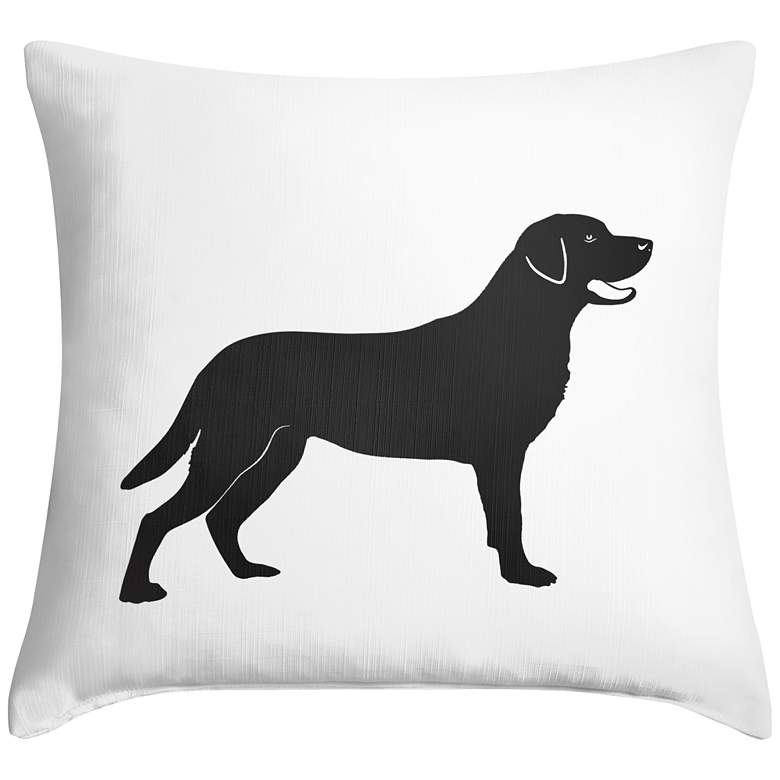 Image 1 Labrador 18 inch Square Throw Pillow