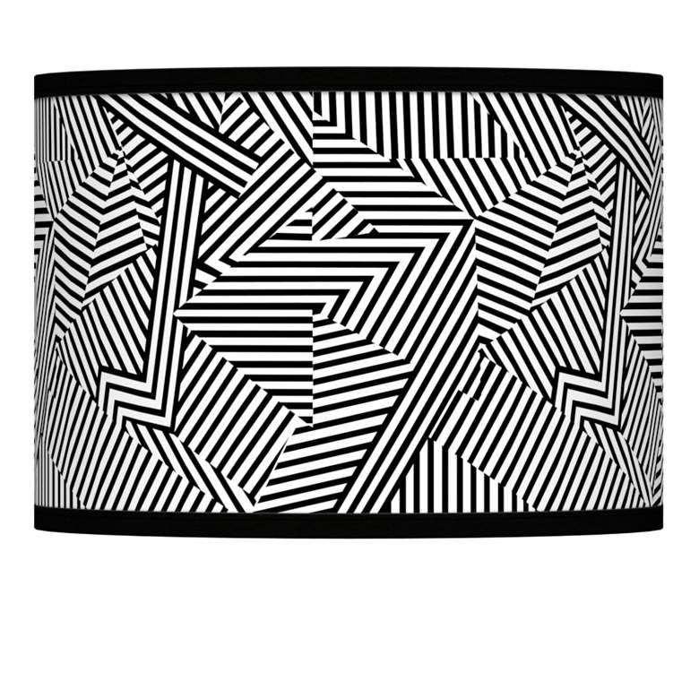 Image 1 Labyrinth Giclee Lamp Shade 13.5x13.5x10 (Spider)