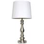 Lacassie Brushed Steel 3-Piece Floor and Table Lamp Set