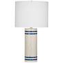 Lacey 31" Coastal Styled Blue Table Lamp