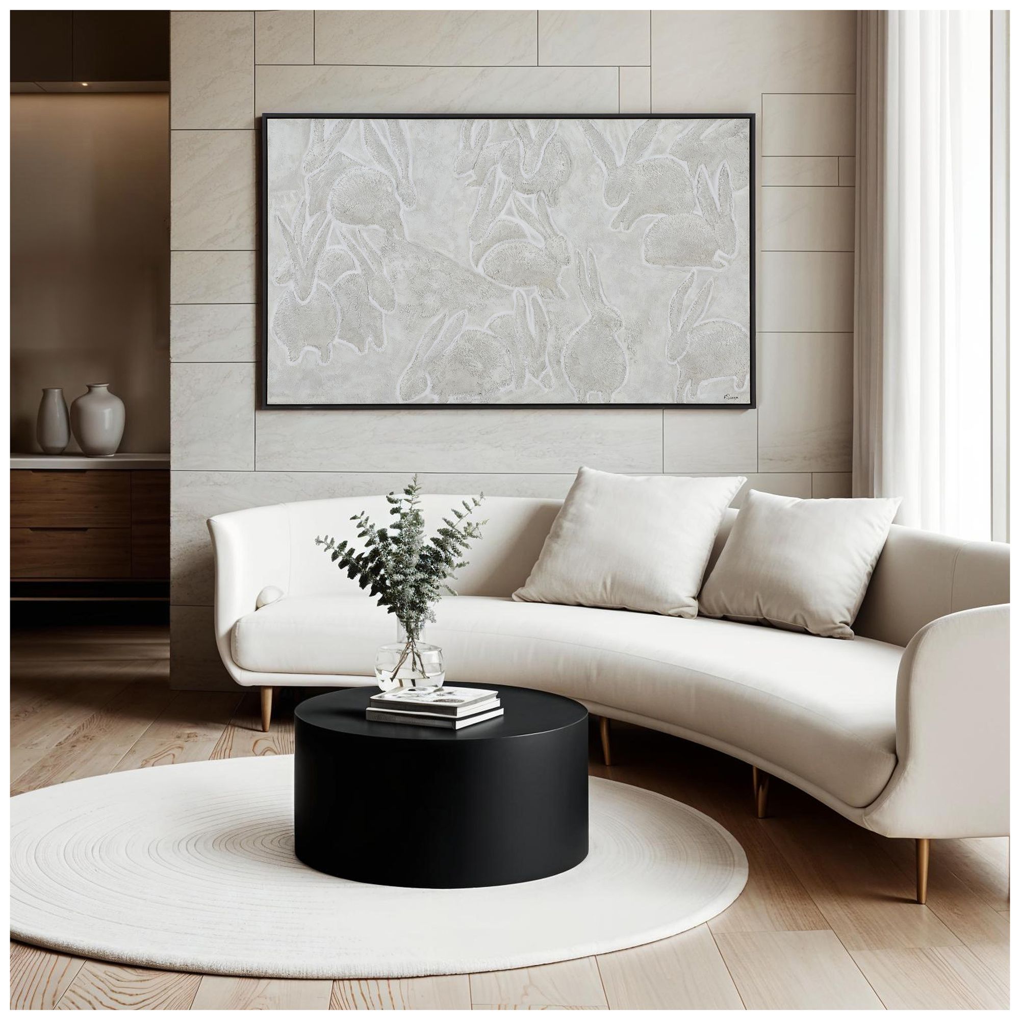 Image 5 Lacey 36" H x 60" W Canvas Art more views