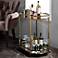 Lacole Mirror and Champagne Serving Cart